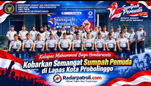 Lapas Kota Probolinggo Gelar Upacara Peringatan Hari Sumpah Pemuda 2026, Kobarkan Semangat Persatuan