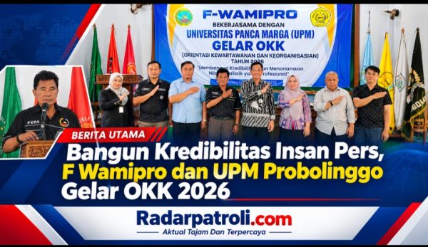 F Wamipro Gandeng UPM Probolinggo Gelar OKK 2026, Perkuat Profesionalisme dan Kredibilitas Wartawan